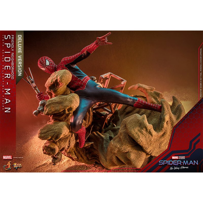 Hot Toys | Friendly Neighborhood Spider-Man Deluxe Figure | Zombie.co.uk - Zombie