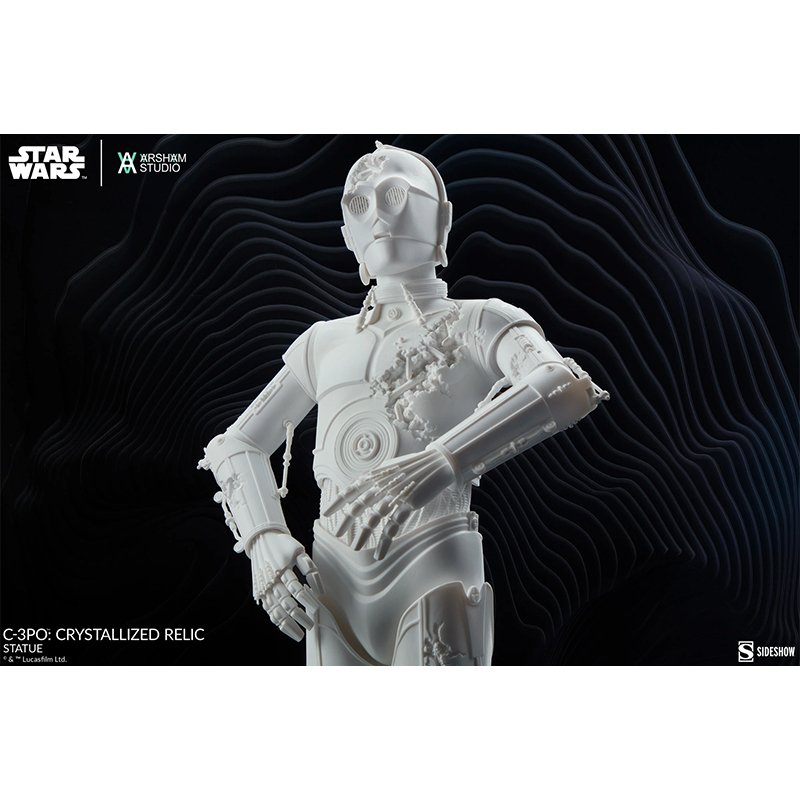 Pre-Order now at Zombie! | Daniel Arsham x Sideshow Collectibles | C-3PO Crystallized Relic Statue Unboxing - Zombie
