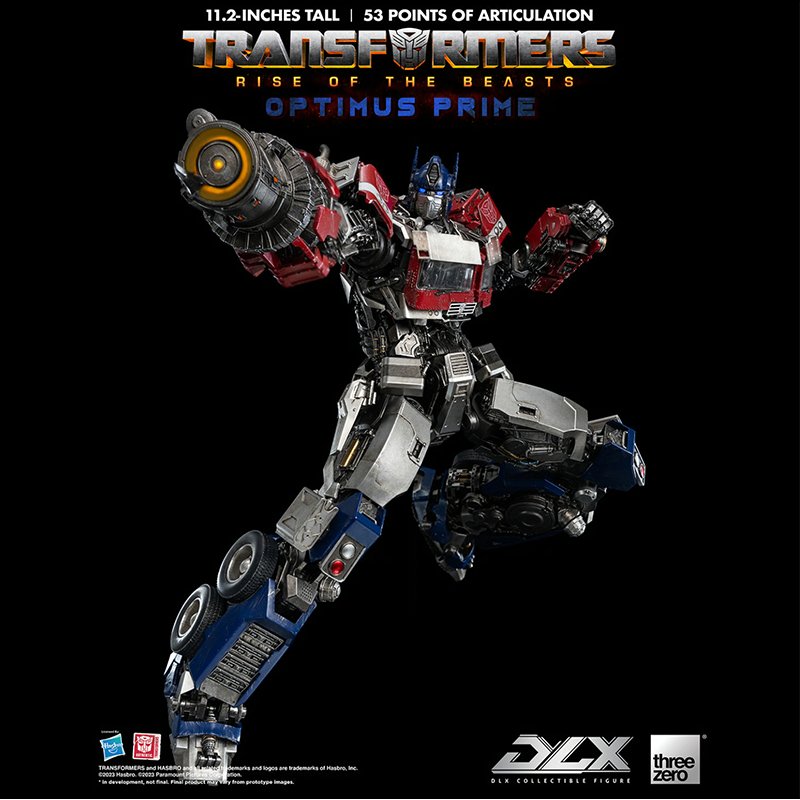 Pre-Order Transformers: Rise of the Beasts - Optimus Prime DLX by Threezero Collectibles - Zombie