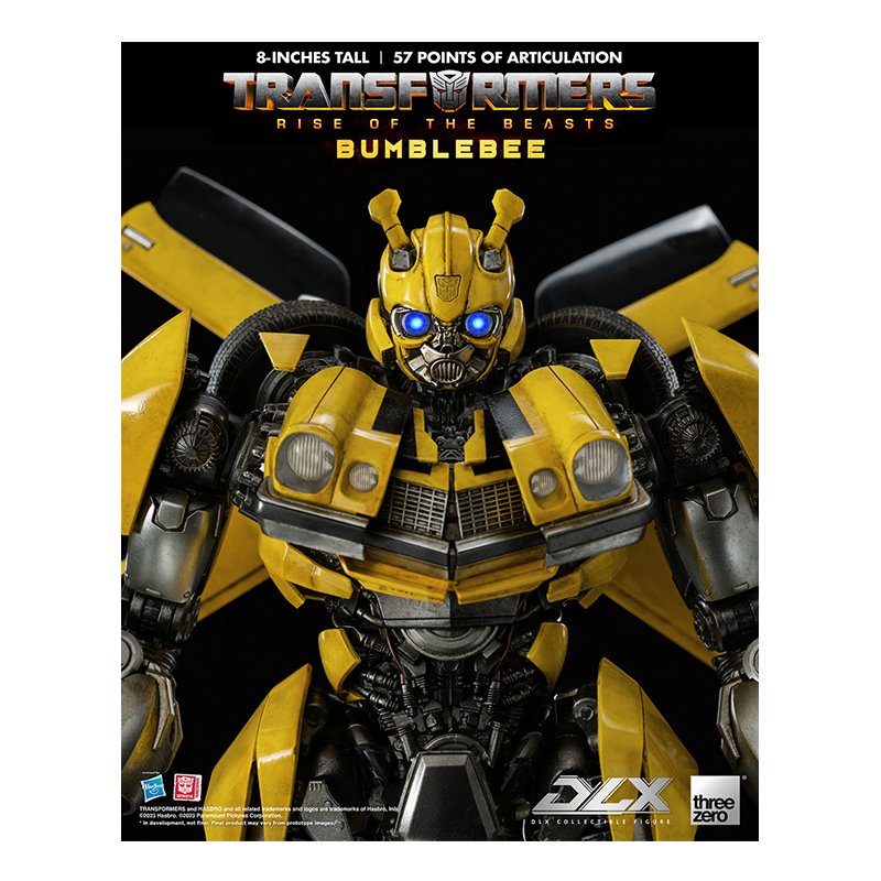 Threezero Transformers Rise of the Beasts Bumblebee DLX Figure | zombie.co.uk - Zombie