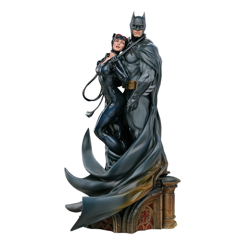 Batman and Catwoman Diorama - Sideshow Collectibles - Zombie