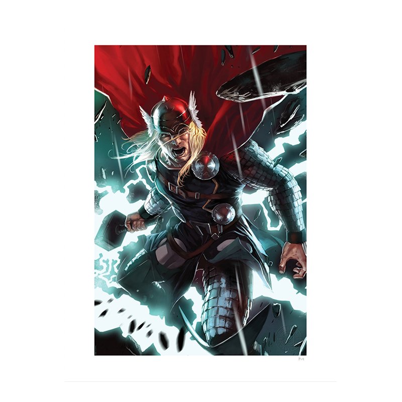 The Mighty Thor - Unframed Art Print - Sideshow Collectibles - Zombie