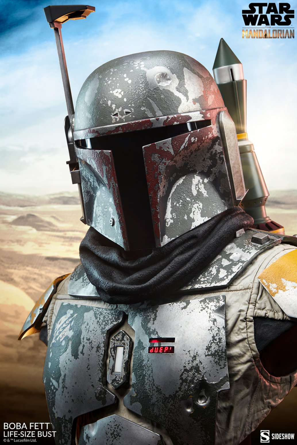 Boba Fett Life-Size Bust by Sideshow Collectibles | PRE-ORDER NOW! - Zombie