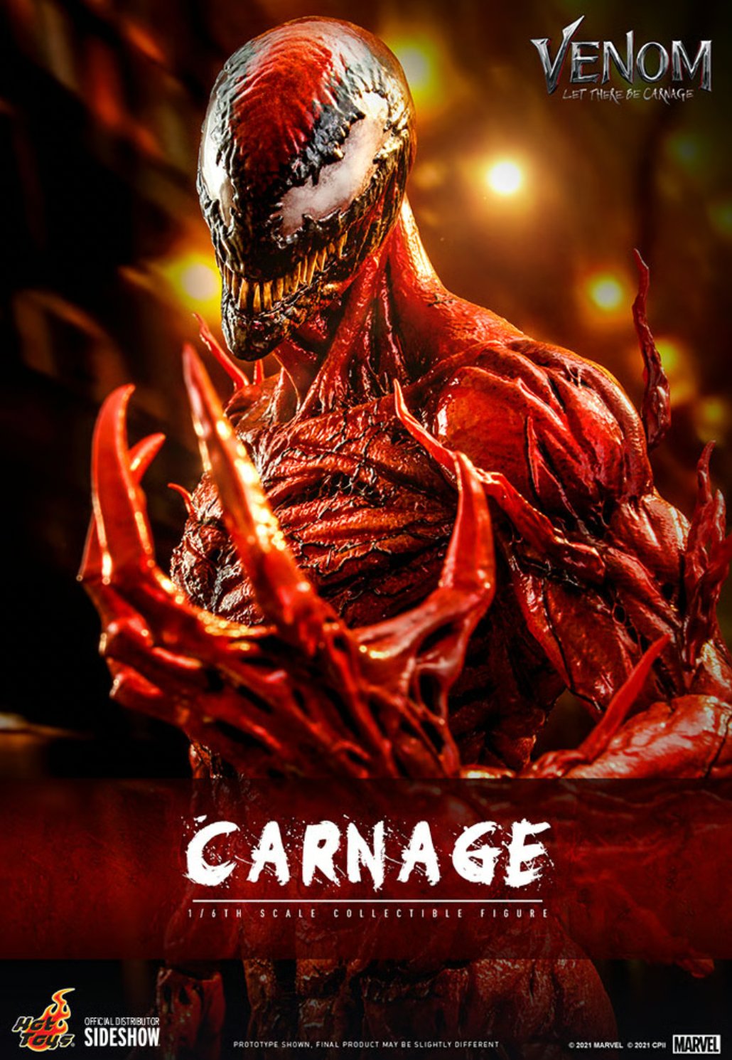 Buy Carnage (Deluxe Version) Sixth Scale Figure by Hot Toys | Pre-Order Now! - Zombie