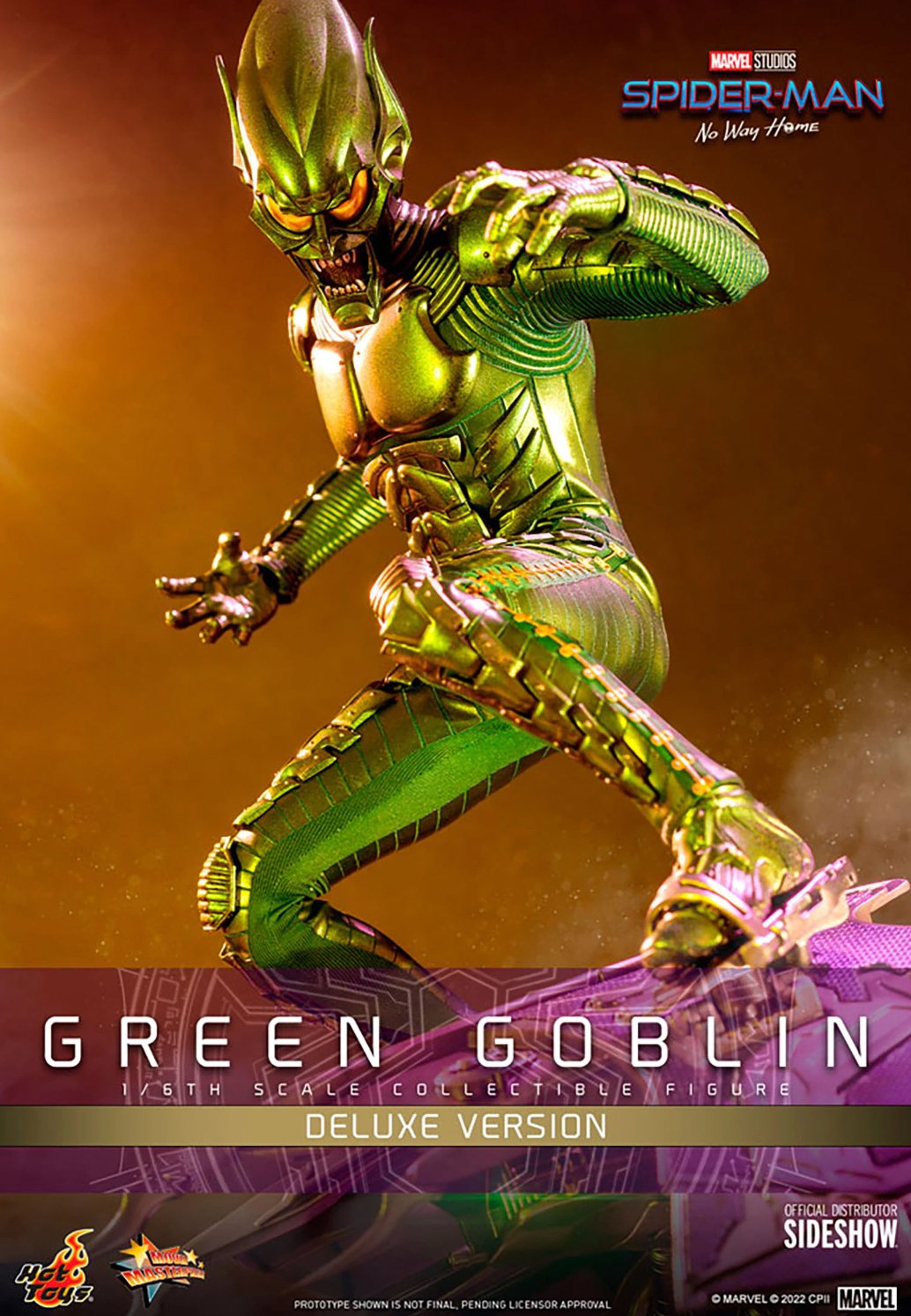 Green Goblin (Deluxe Verison) Sixth Scale Collectible Figure by Hot Toys - Zombie