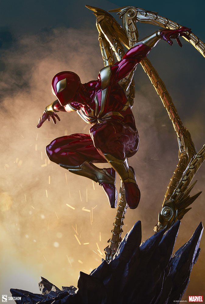 Iron Spider Premium Format Figure by Sideshow | Sideshow Collectibles - Zombie