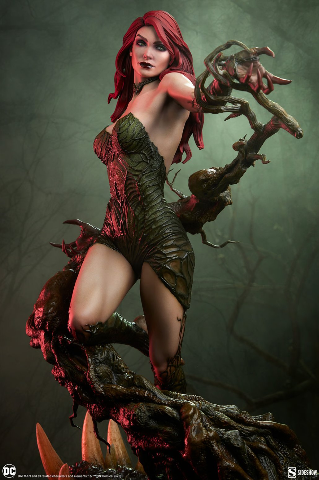 Poison Ivy: Deadly Nature Premium Format Figure by Sideshow Collectibles - Zombie