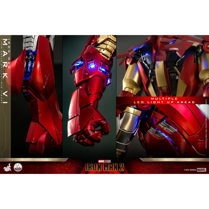 Shop 1:4 Iron Man Mark VI - Iron Man 2 Hot Toys (Pre Order) For Sale Online UK.
