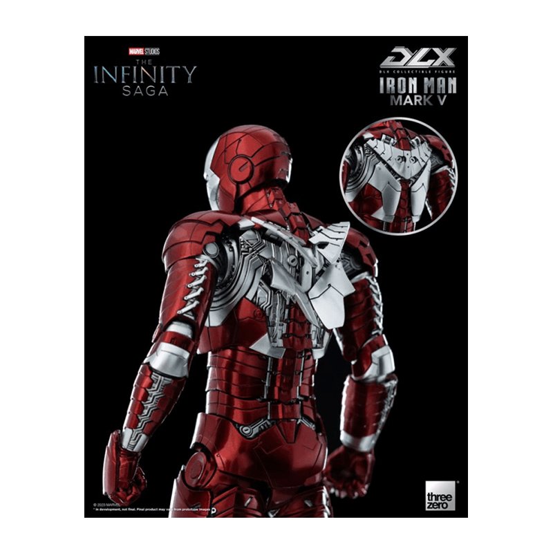 1:12 Infinity Saga DLX – Iron Man Mark 5 - Threezero (Pre Order Due:Q1 2024) - Zombie