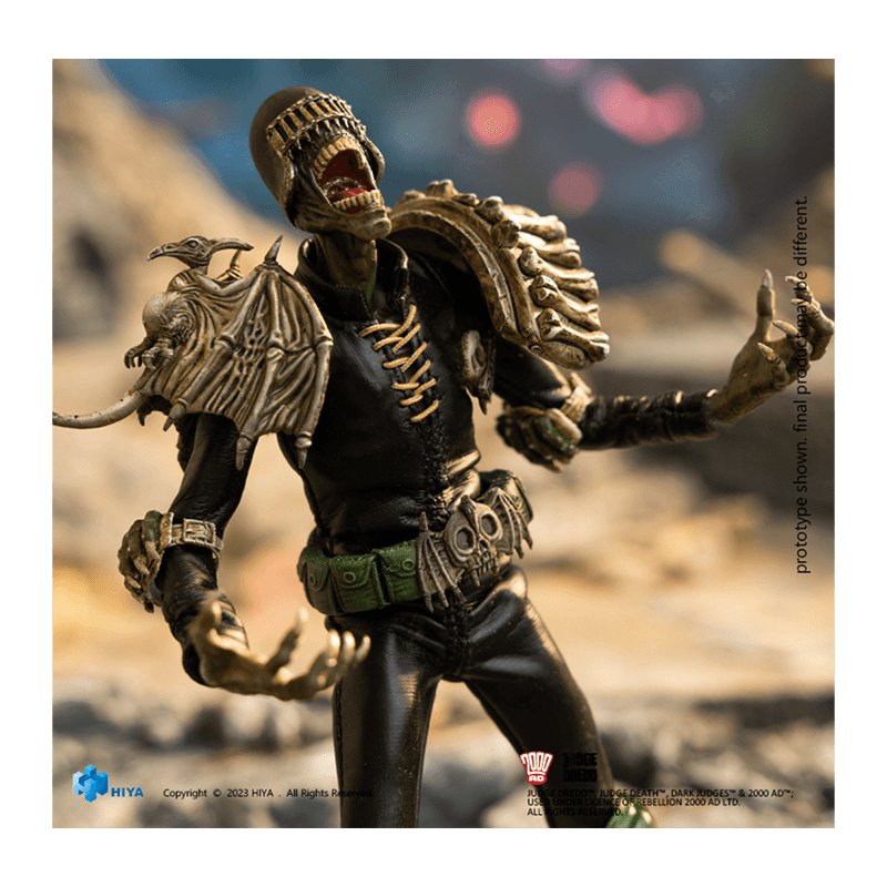 1:12 Judge Death Action Figure - Hiya Toys (Pre Order Due:Q1 2024) - Zombie