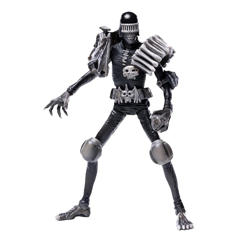 1:18 Black and White Judge Death Action Figure - HIYA Toys - Zombie