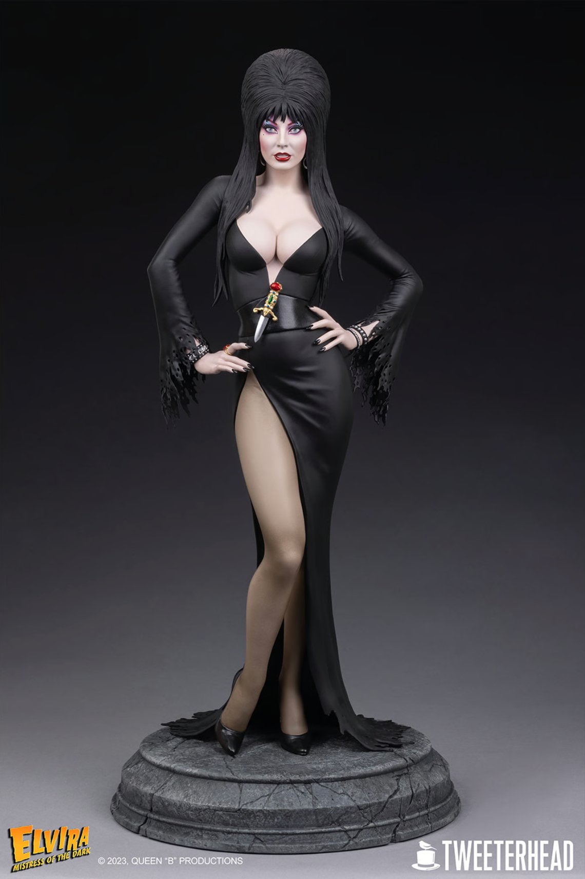 1:4 Elvira Maquette - By Tweeterhead (Pre Order Due:Q3 2024) - Zombie