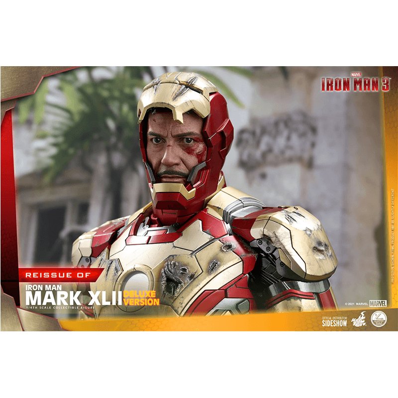 1:4 Iron Man Mark XLII (Deluxe Version) - Hot Toys - Zombie