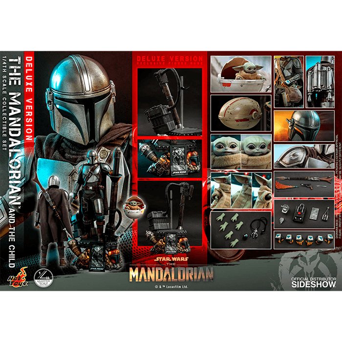 1:4 The Mandalorian and The Child DELUXE Set - Zombie