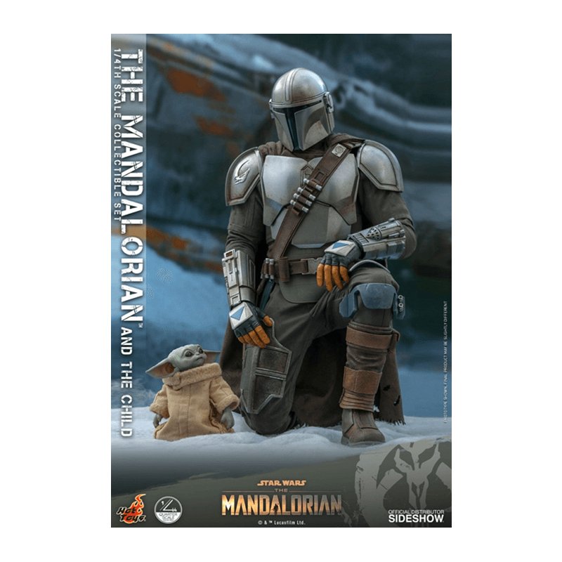 1:4 The Mandalorian and The Child Set - Hot Toys - Zombie