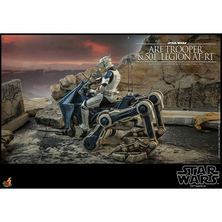 1:6 ARF Trooper and 501st Legion AT-RT - Star Wars: The Clone Wars - Hot Toys (Pre Order Due:Q2 2024) - Zombie