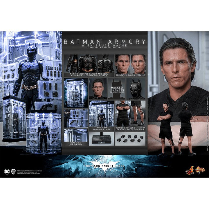 1:6 Batman Armory with Bruce Wayne (Pre Order Due:Q3 2024) - Zombie