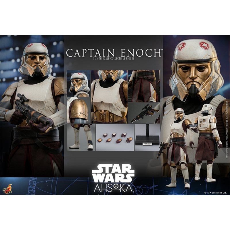 1:6 Captain Enoch - Star Wars Ahsoka - Hot Toys (Pre Order Due:Q2 2025) - Zombie