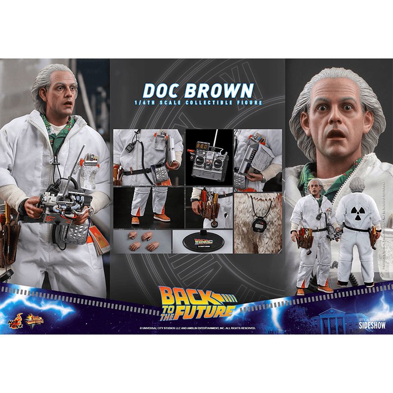 1:6 Doc Brown - Back To The Future - Zombie