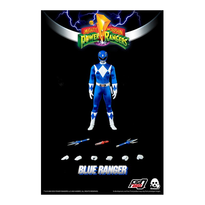 1:6 FigZero – Blue Ranger - Threezero (Pre Order Due:Q1 2024) - Zombie