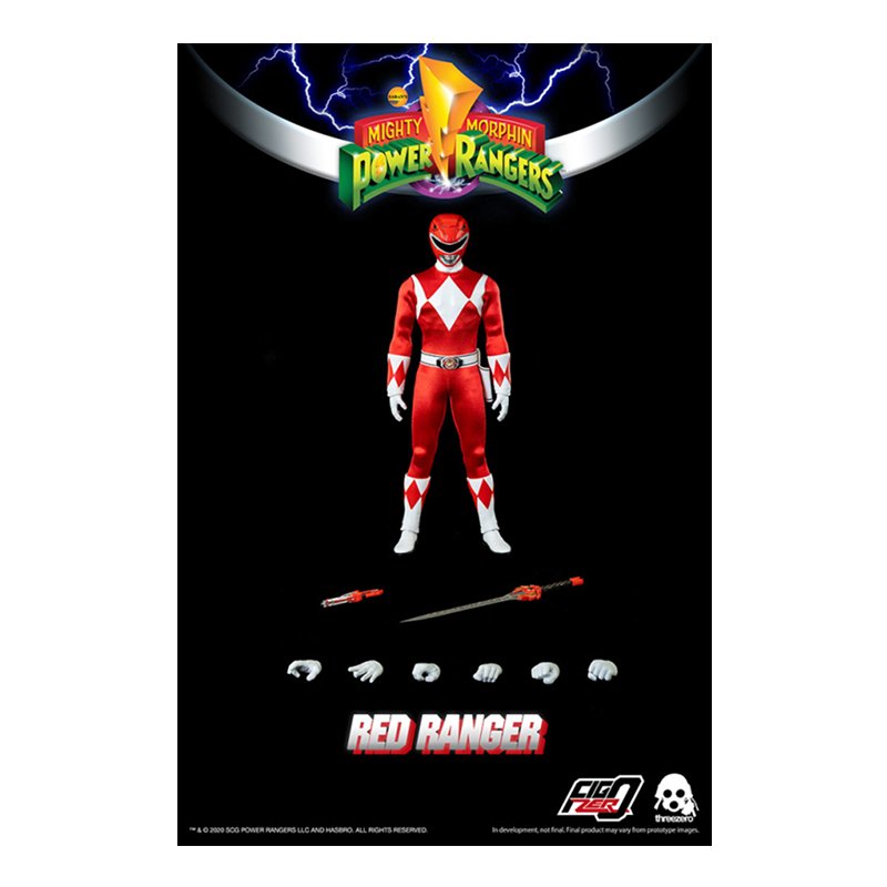 1:6 FigZero – Red Ranger - Threezero (Pre Order Due:Q1 2024) - Zombie
