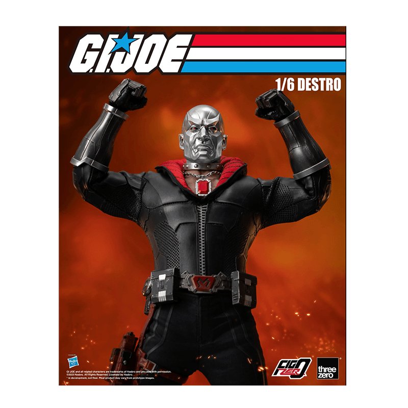 1:6 G.I Joe Destro - Threezero (Pre Order Due:Q1 2024) - Zombie
