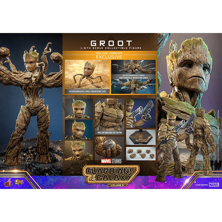 1:6 Groot DELUXE – Guardians of the Galaxy Vol.3 (Pre Order Due:Q3 2024) - Zombie
