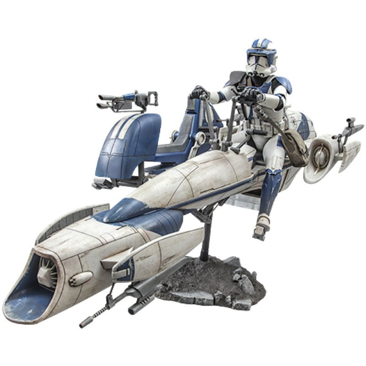 1:6 Heavy Weapons Clone Trooper and BARC Speeder with Sidecar - Star Wars: The Clone Wars (Pre Order Due:Q2 2024) - Zombie