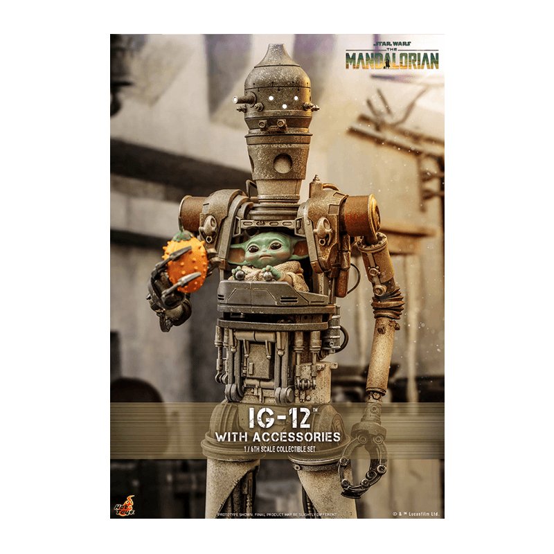 1:6 IG-12 with Accessories – The Mandalorian - Hot Toys (Pre Order Due:Q3 2024) - Zombie