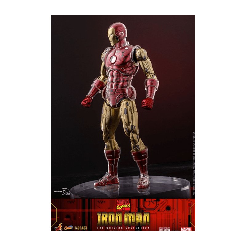 1:6 Iron Man - The Origins Collection - Comics Masterpiece Series Diecast - Zombie
