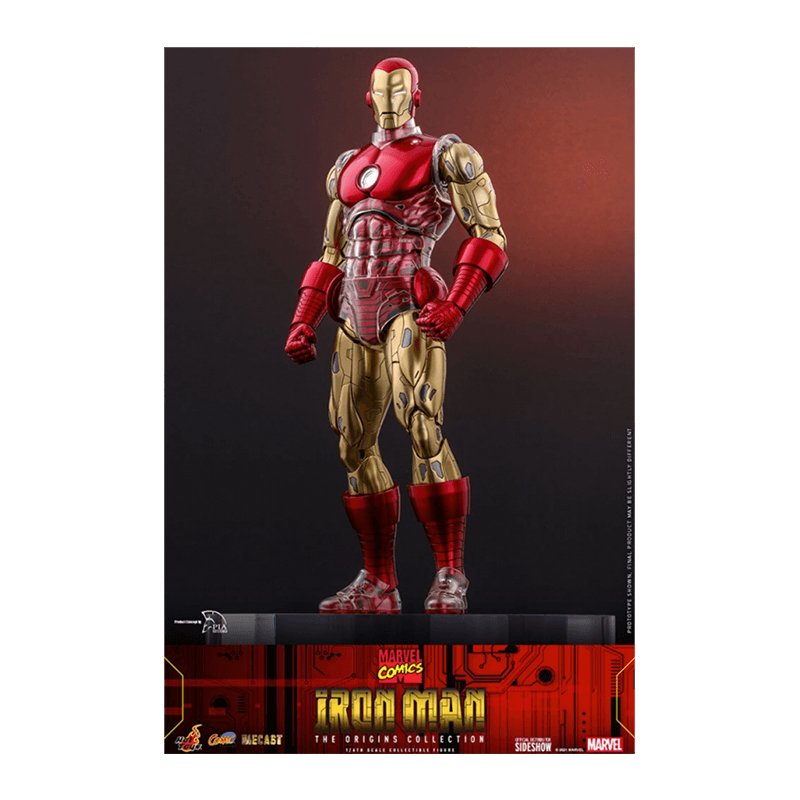 1:6 Iron Man - The Origins Collection - Comics Masterpiece Series Diecast - Zombie