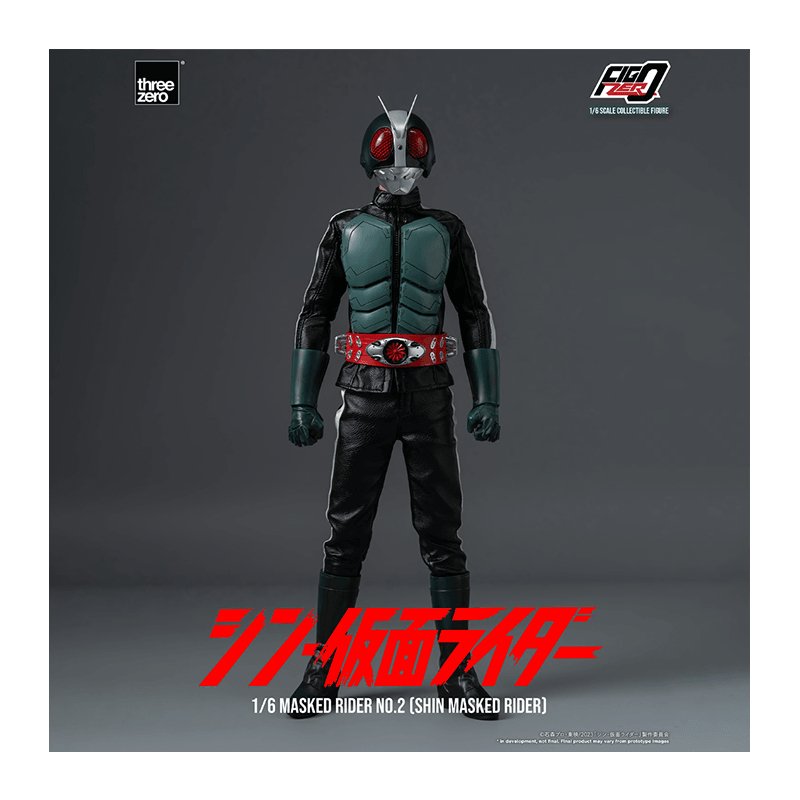 1:6 Masked Rider No.2 (SHIN MASKED RIDER) - Threezero (Pre Order Due:Q1 2024) - Zombie
