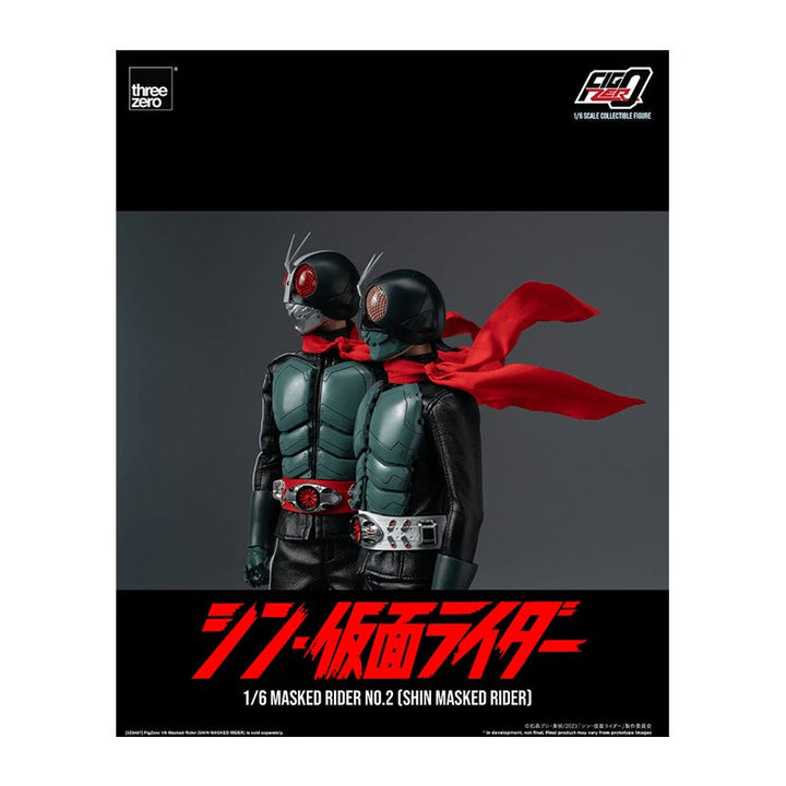1:6 Masked Rider No.2 (SHIN MASKED RIDER) - Threezero (Pre Order Due:Q1 2024) - Zombie
