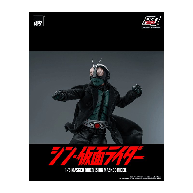 1:6 Masked Rider (SHIN MASKED RIDER) - Threezero (Pre Order Due:Q1 2024) - Zombie