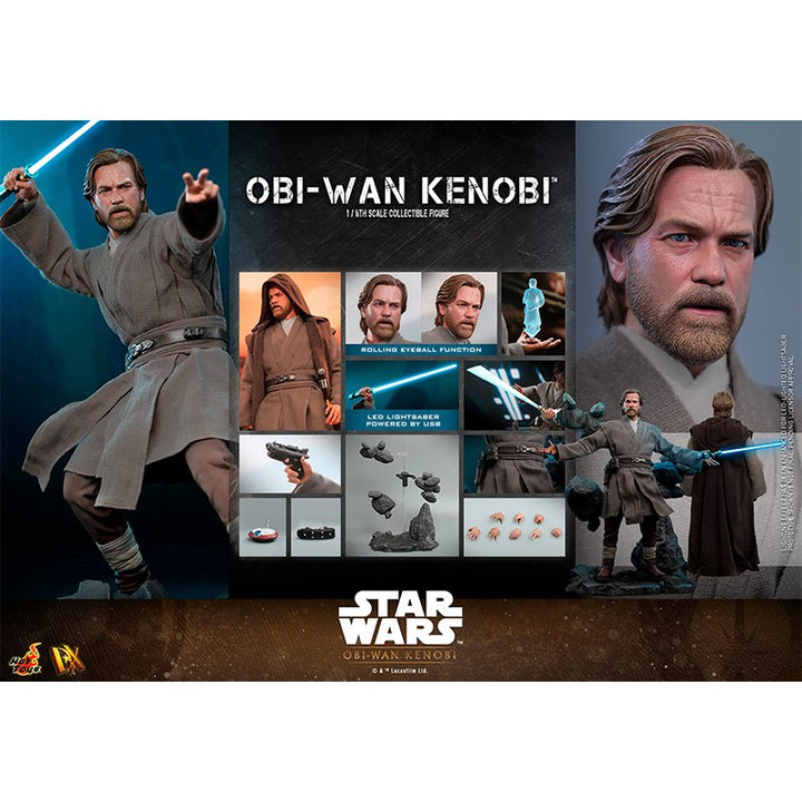 1:6 Obi-Wan Kenobi - Star Wars: Obi-Wan Kenobi - Hot Toys (Pre Order Due:Q2 2024) - Zombie
