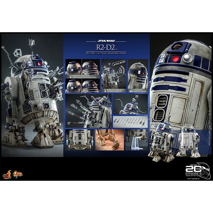 1:6 R2-D2 - Star Wars: Attack of the Clones - Hot Toys - Zombie
