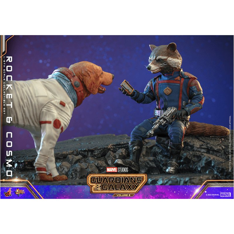 1:6 Rocket and Cosmo Hot Toys (Pre Order Due:Q4 2024) - Zombie