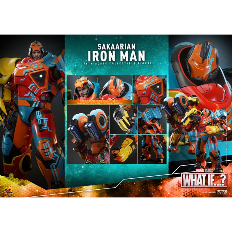 1:6 Sakaarian Iron Man - Hot Toys (Pre Order Due:Q1 2025) - Zombie