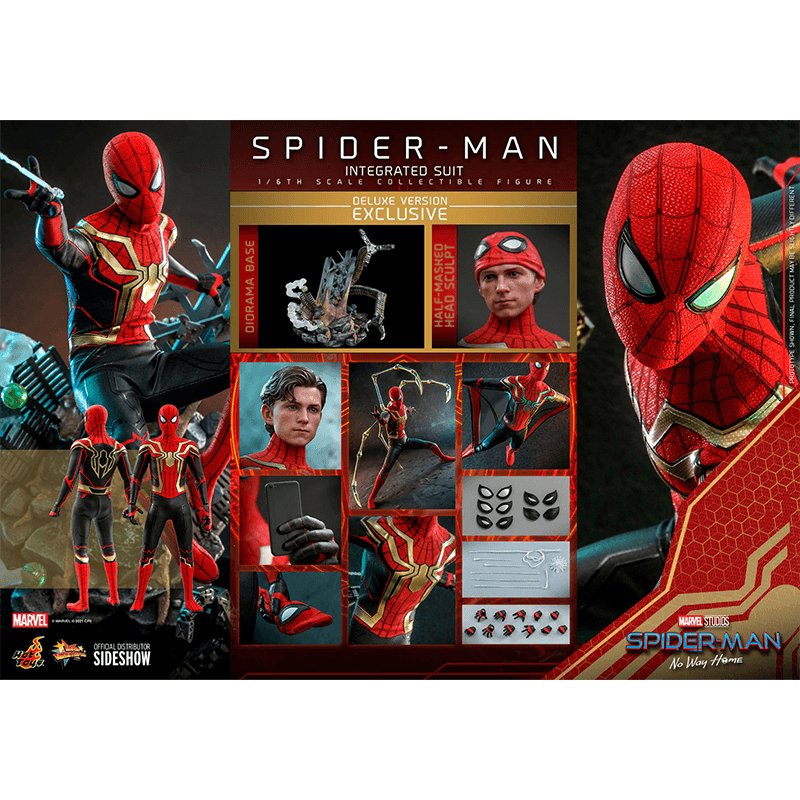 1:6 Spider-Man Integrated Suit - DELUXE Version Hot Toys - Zombie