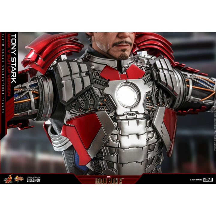 1:6 Tony Stark Mark V Suit Up Version - Hot Toys - Zombie