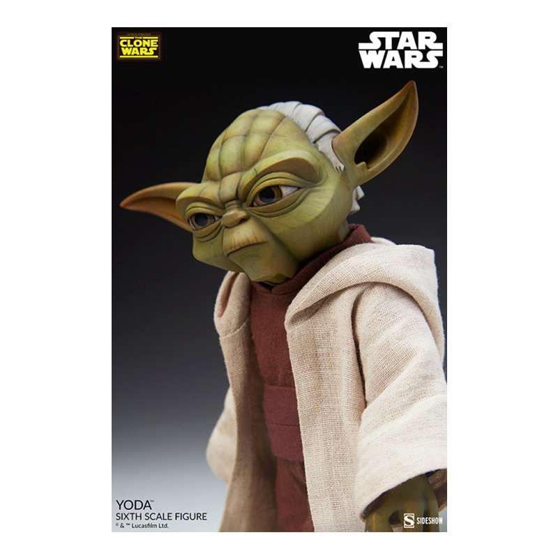 1:6 Yoda - Star Wars: The Clone Wars - Sideshow Collectibes - Zombie