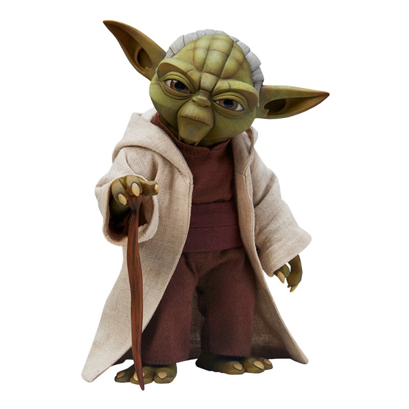 1:6 Yoda - Star Wars: The Clone Wars - Sideshow Collectibes - Zombie