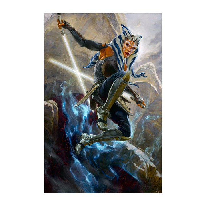 Ahsoka Tano: Hanging in the Balance - Unframed Art Print - Sideshow Collectibles - Zombie