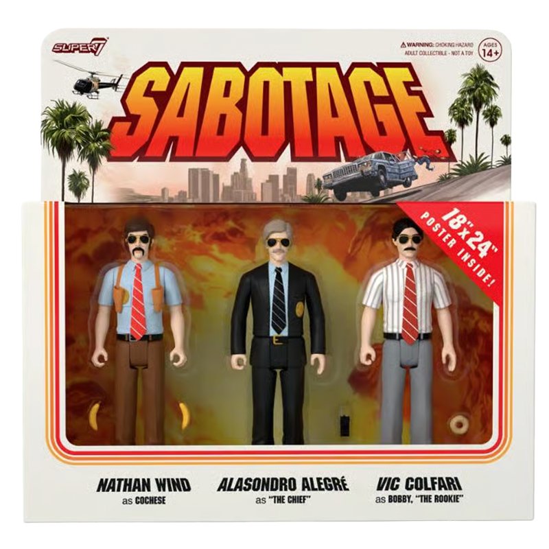 Beastie Boys - Sabotage ReAction Figures 3 Pack - Super7 - Zombie