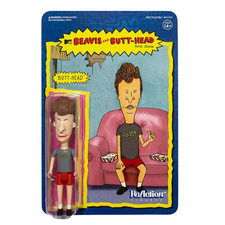 Beavis and Butt-Head - Super7 Butt-Head ReAction Figure - Zombie