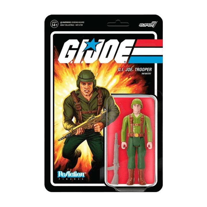 G.I. JOE ReAction Wave 1 - Greenshirt (Pink) - Zombie