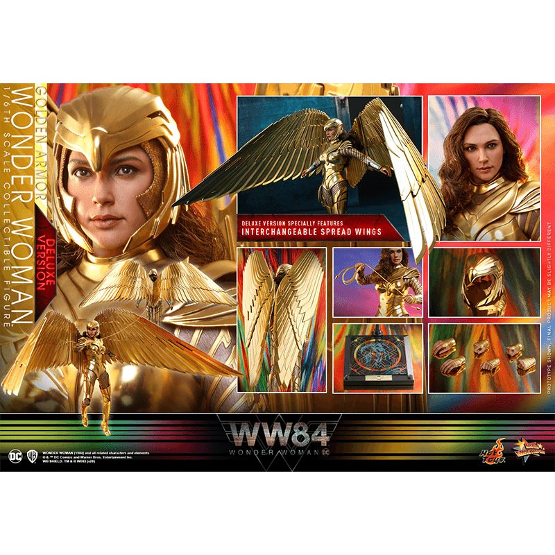Golden Armor Wonder Woman Deluxe Sixth Scale Figure by Hot Toys - Zombie