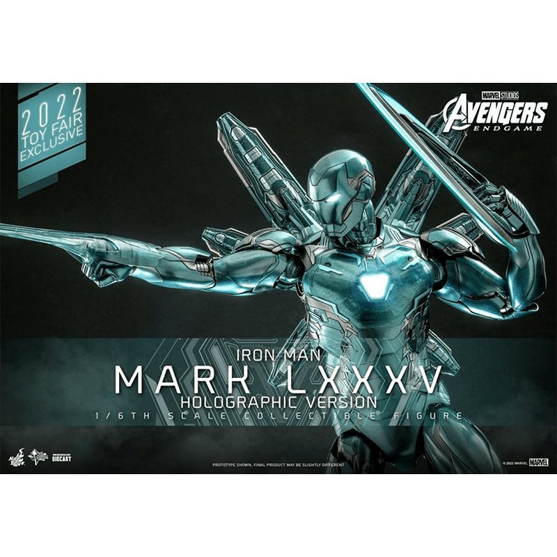 Hot Toys 1:6 Iron Man Mark LXXXV (Holographic Version) - Zombie