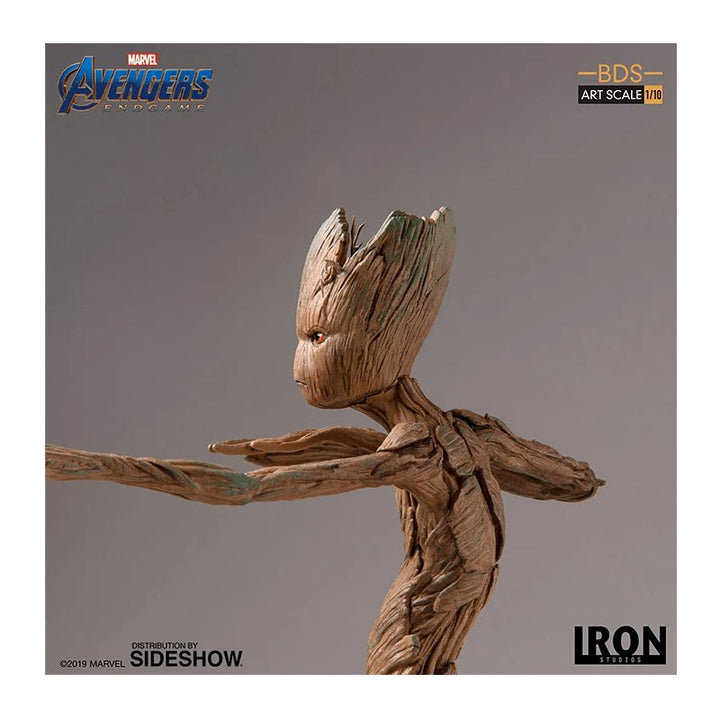 Iron Studios - Avengers Endgame: Groot BDS 1:10 - Zombie