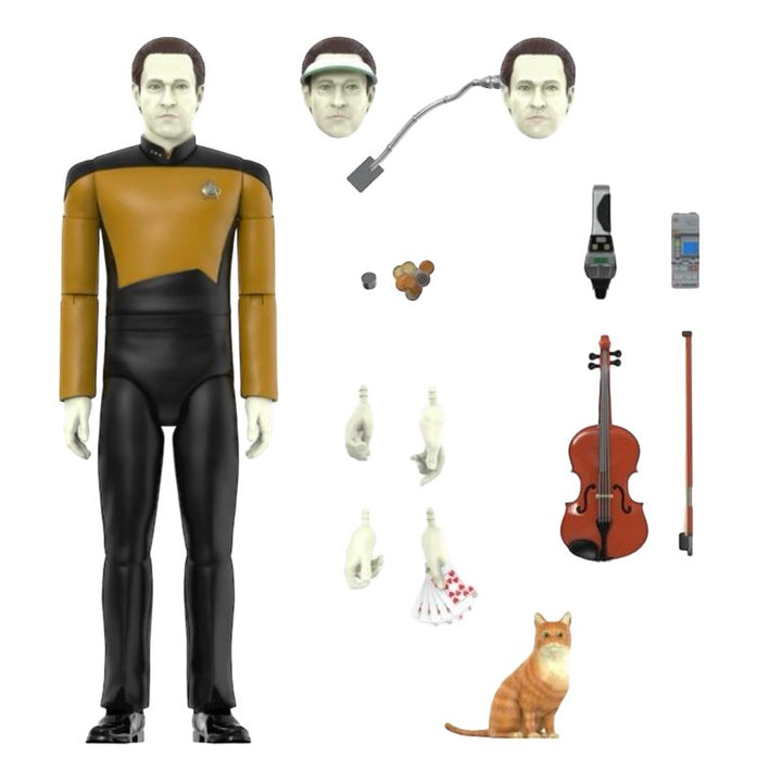 Lieutenant Commander Data - Star Trek ULTIMATES! Super7 - Zombie